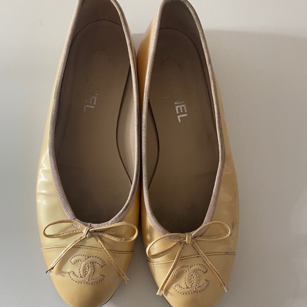 Vintage Chanel ballet flats size 38.5 - Picture 4 of 7